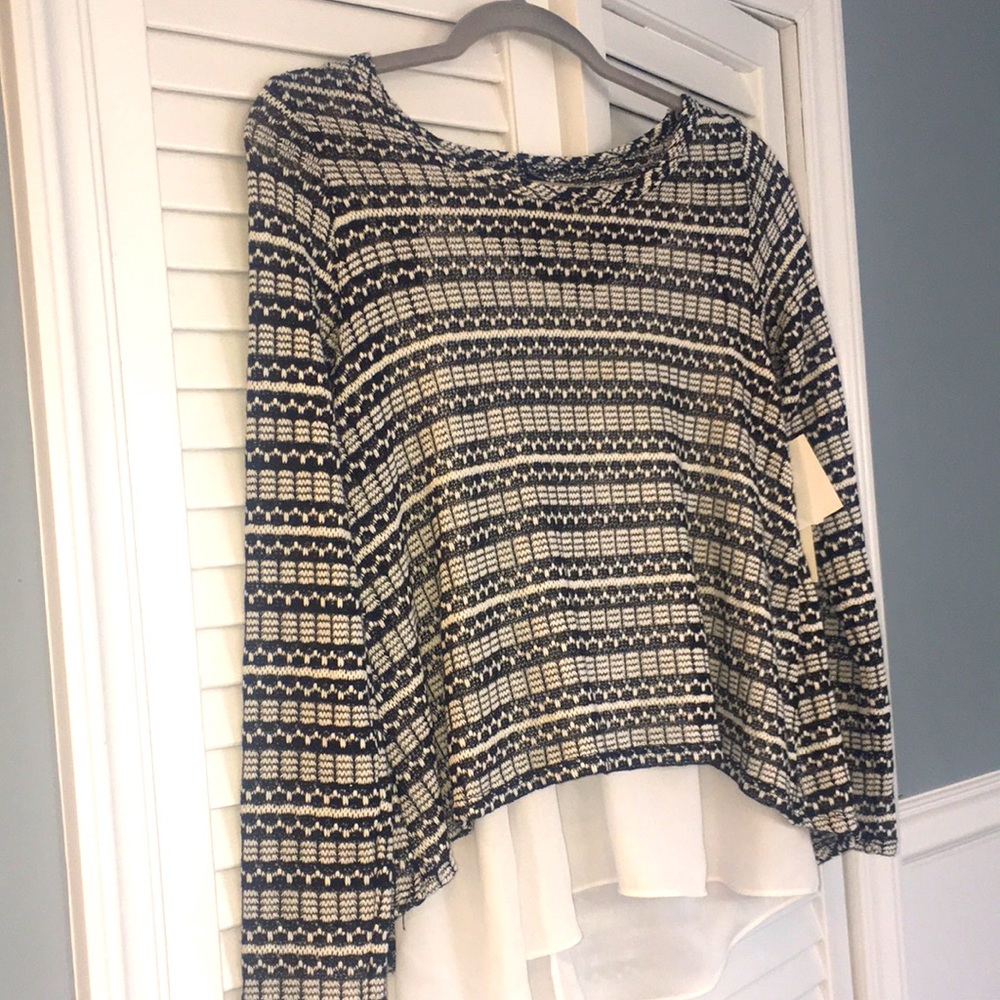 Brand new Design lab size small long sleeve shirt